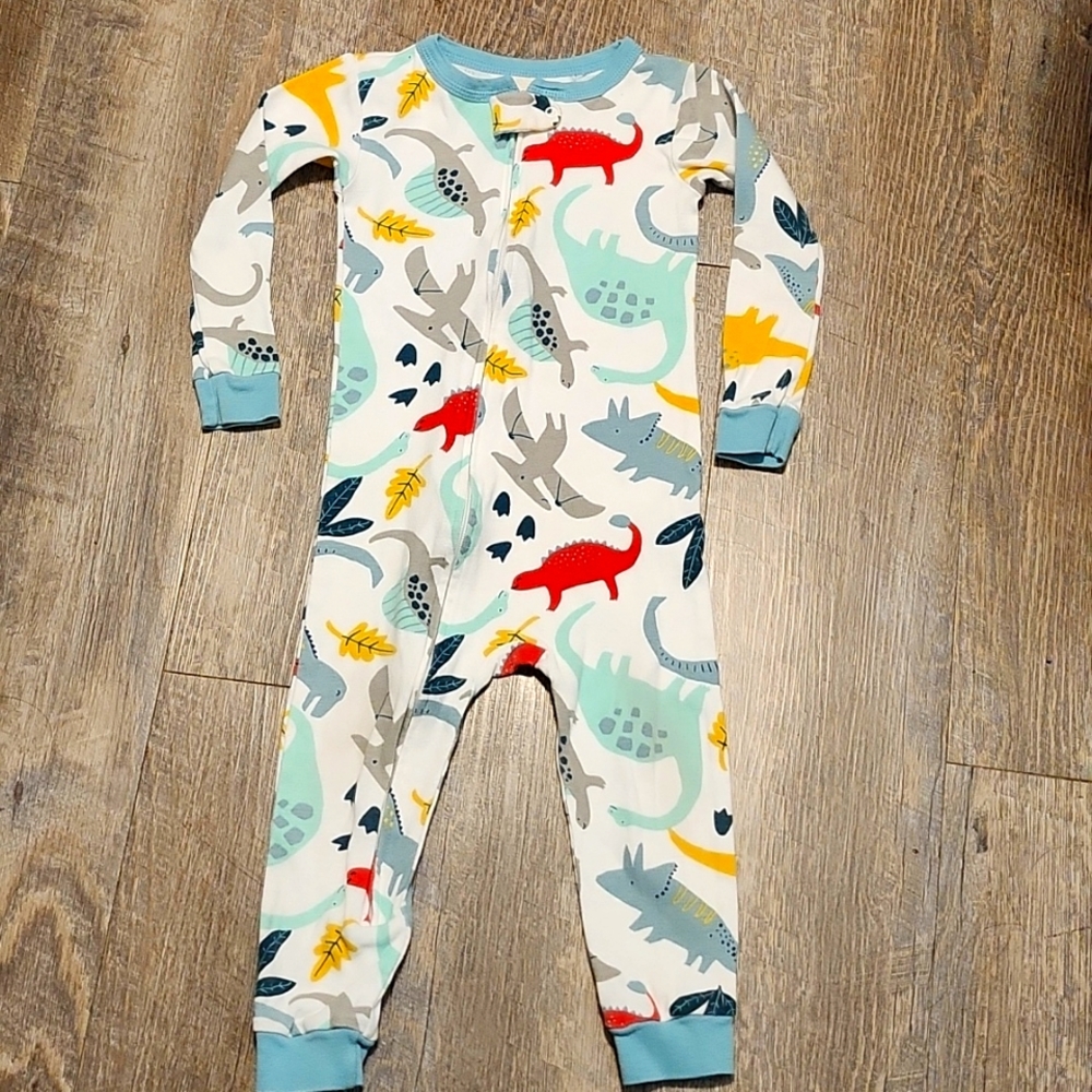 Carter dinosaur footless pj